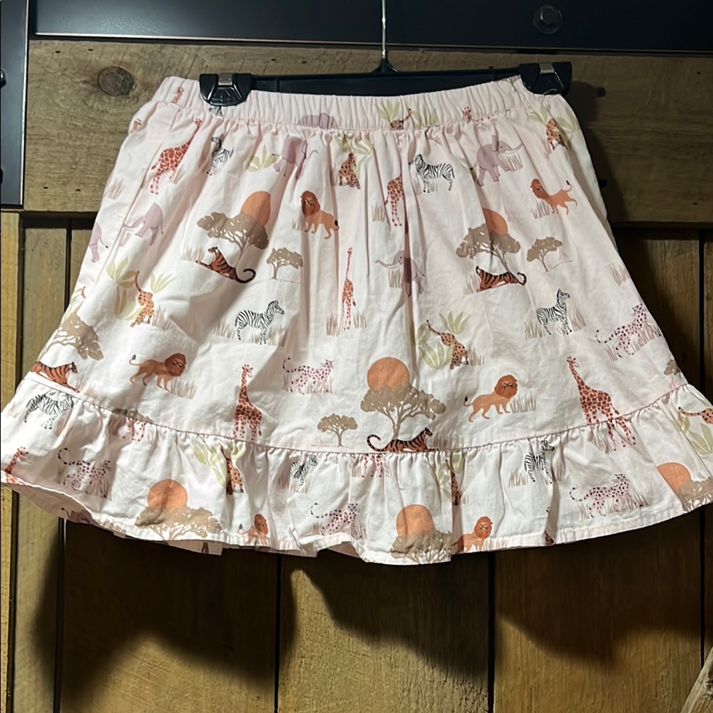 Gymboree Light Pink Skater Mini Skort with Ruffles